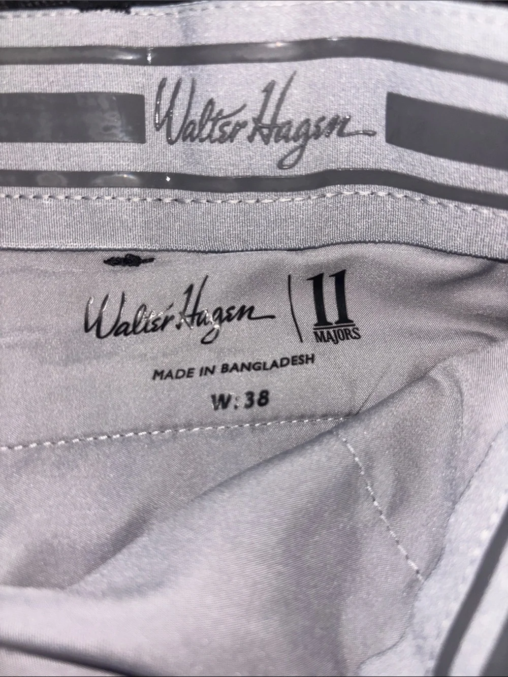 Walter Hagen Men's Black Performance Shorts - Golf Classic Everyday Short